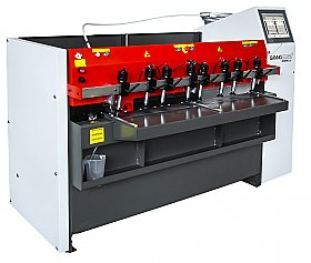 Gannomat Index Logic 130 (1300 mm working length) CNC Drilling, Gluing and Doweling Machine