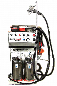 Gannomat Selekta 253 glue and dowel insertion machine